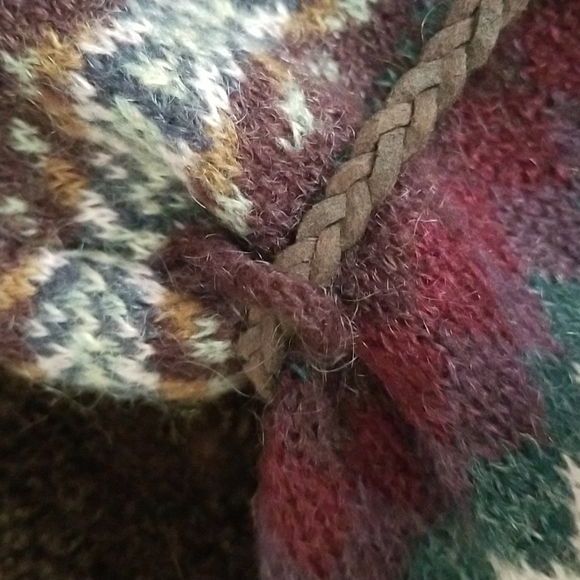 H&M L.O.G.G. Label of Grounded Goods Open Belted Cardigan - Size Small - Picture 12 of 14